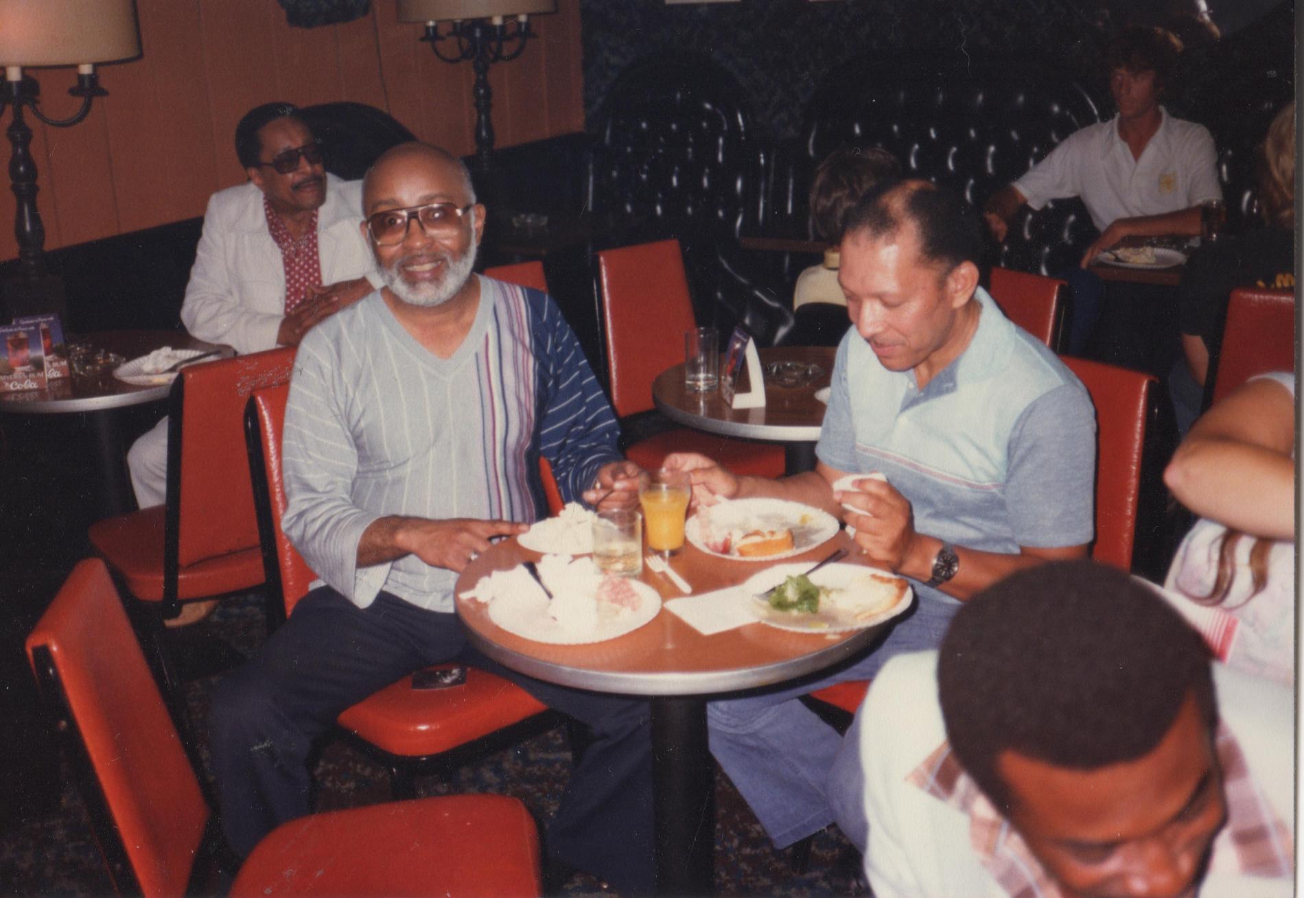 Al Johnson and Claude Black